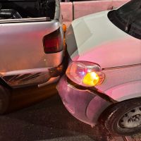Engavetamento com cinco veículos interdita ponte em Ilhota
