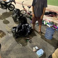 Polícia Militar desmancha acampamento ilegal no centro