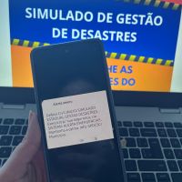 Simulado de desastre da Defesa Civil de Santa Catarina assusta moradores