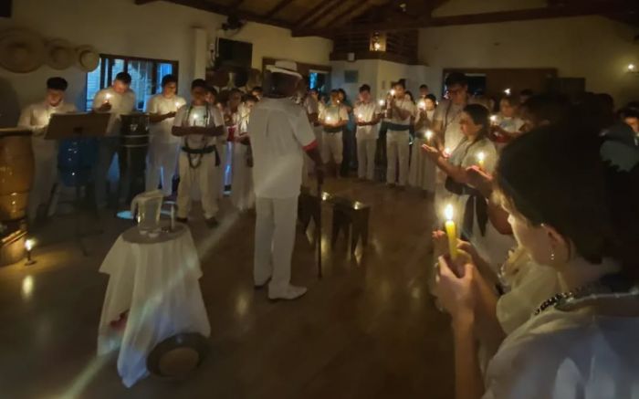 Fotos Divulgação / Casa de Ogum e Iansã Legenda: Papel em nome de um suposto “Partido Integralista dos Trabalhadores Brasileiros” tem referências nazistas