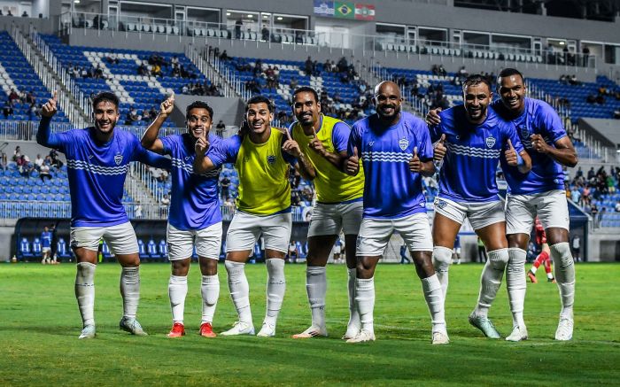 Barra venceu as últimas quatro partidas que fez em casa (Foto: Tiago Winter)