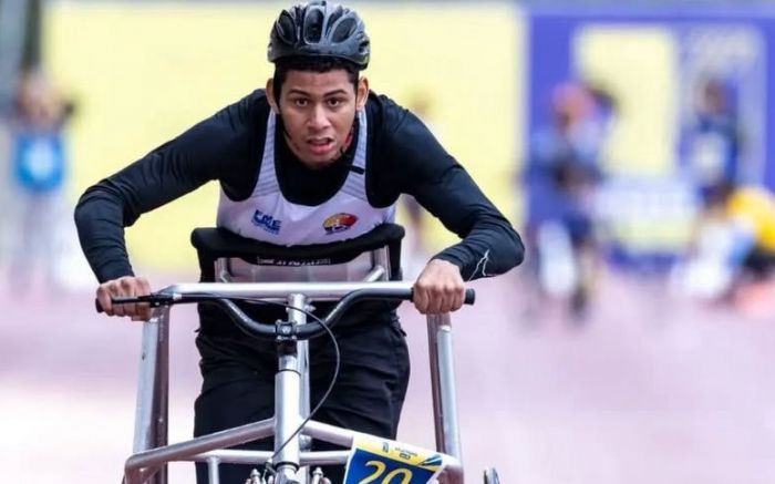João ainda garantiu vaga no Mundial de Atletismo Paralímpico adulto (Foto: Divulgação)