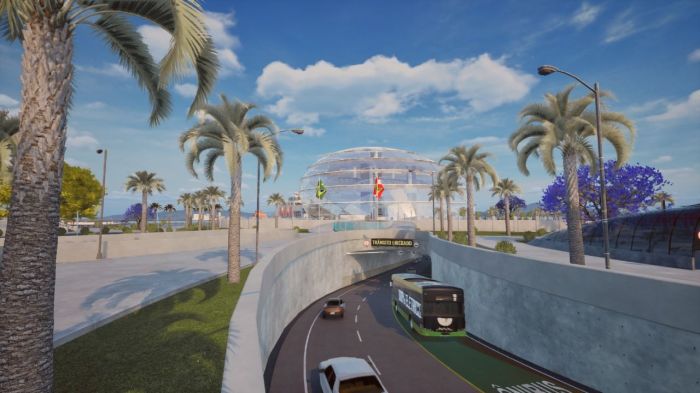 Túnel Itajaí-Navegantes é destaque do Promobis – projeto que vai conectar a região com mobilidade integrada, BRT elétrico e infraestrutura sustentável (Foto: Reprodução)
