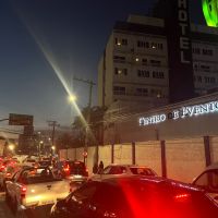 Trânsito está travado em Itajaí