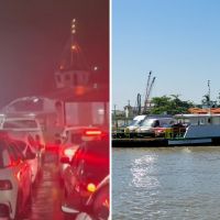 Ferry não bateu em Navegantes; vídeo que circula nas redes é de 3 anos atrás