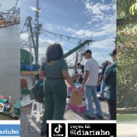 Frio de rachar, pesca ilegal e travessia ameaçada bombam nas redes do DIARINHO