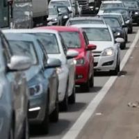 BR 101 tem mais de 15 km de filas nos dois sentidos em Itajaí