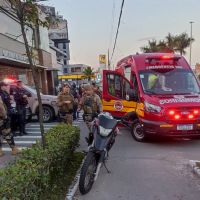 Contorno Sul: suspeito de tráfico é detido pela PM com tiro nas pernas