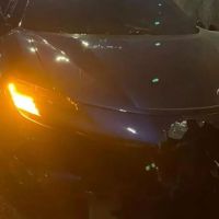 BR 101 registra filas após Ferrari de R$ 5 milhões bater na entrada do túnel
