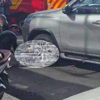 Idosa morre atropelada em faixa de pedestre da Meia Praia