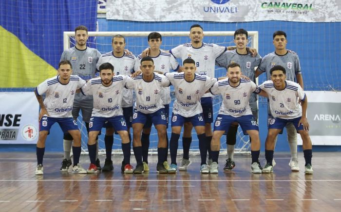 Marcílio Dias Futsal perdeu por 2 a 1 no Gabriel Collares (Foto: Felipe Vieira)