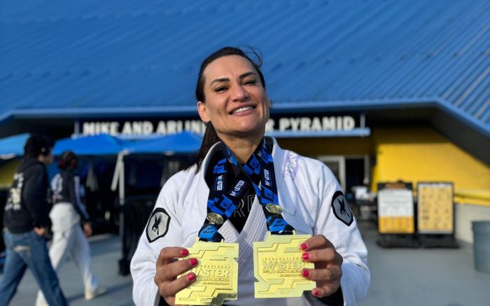 Este foi o quarto evento internacional vencido por Simone na temporada (Foto: Assis Fotografia)