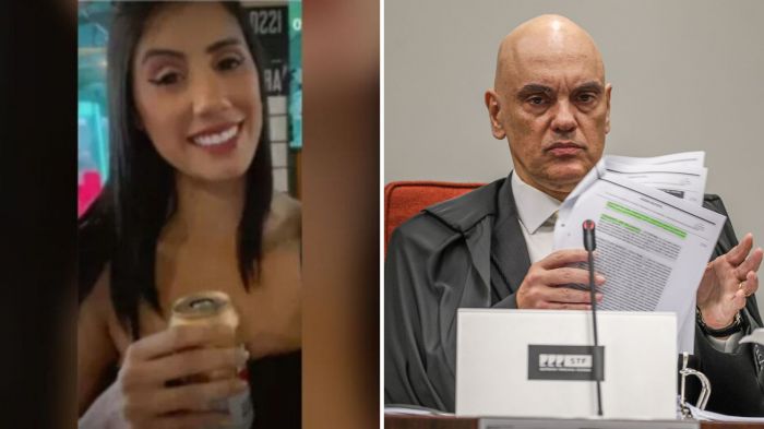Legenda de foto: Xandão entendeu que fuga internacional demonstra tentativa de burlar sentença (Fotos: Redes sociais/Reprodução - Valter Campanato/Agência Brasil)