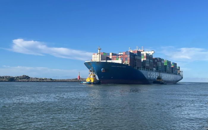 Mesmo com obras, porto de Navegantes registrou a 4ª maior movimentação do país (Foto: João Batista)