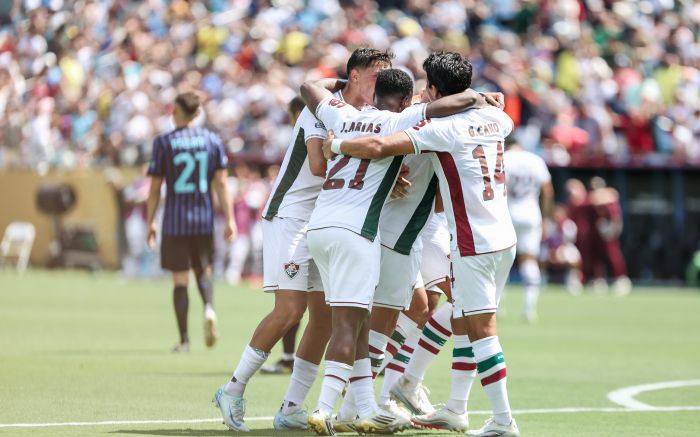Cano e Hérculos garantiram a vitória do Flu contra os italianos (Foto: Lucas Merçon/Fluminense)