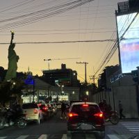 Saída do trabalho congestiona região central de Itajaí