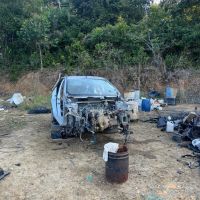 Polícia Militar flagra desmanche no bairro Brilhante II