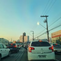 Fluxo intenso na BR 101 nesta terça-feira