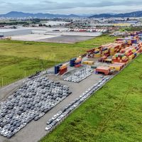Empresa de Itajaí faz história com operação de desova de dois mil veículos da BYD