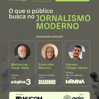 Painel em Itajaí reúne imprensa para debater o presente e o futuro da informação