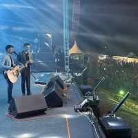 Show de Marcos & Belutti levou multidão à Festa do Colono; veja imagens