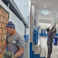 Navegantes aproveita recesso para fazer reformas e melhorias em escolas