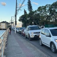 Segundou com filas quilométricas na BR 101
