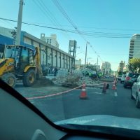 Filas e lentidão na Reinaldo Schmithausen marcam a manhã desta quarta-feira em Itajaí
