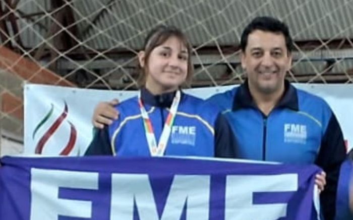 Helena também ficou na sétima colocação individual na categoria até 70 kg (Foto: Divulgação) 