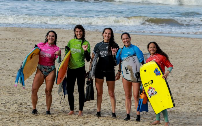 Segunda etapa rolou na Praia Central no último final de semana (Foto: Tâmina Liara/FECAB)