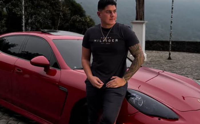 Thiago e um colega de profissão foram mortos dentro da Blue Safira Imóveis (Foto: redes sociais)