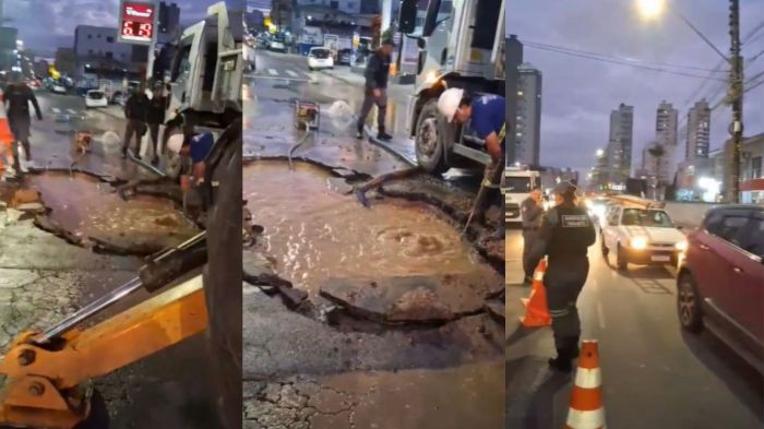 Situação deve ser normalizada na madrugada de sexta-feira (Foto: Reprodução/Semasa)