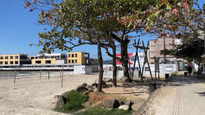 Obra entre 319 e 323B terá ciclovia, drenagem e cabeamento subterrâneo até o novo píer turístico da cidade (Fotos: Camila Diel/Diarinho)