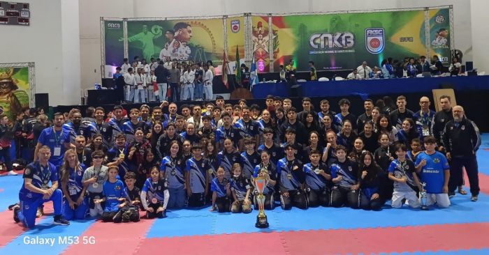 Atletas integraram equipe de Santa Catarina, que somou 170 medalhas (Foto: Divulgação)