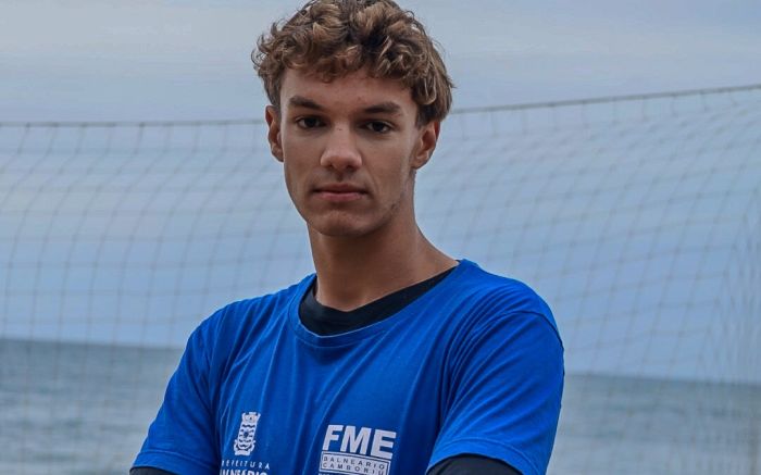 Thomas viajou com a seleção brasileira para período de treinos na França (foto: PMBC)
