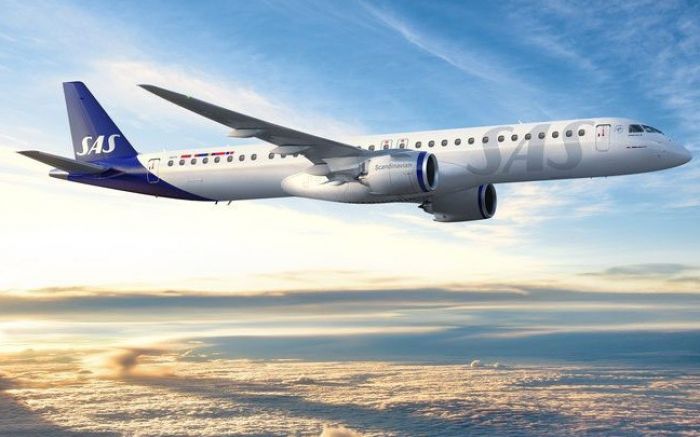 Contrato de R$ 21,8 bilhões vai atender a Scandinavian Airlines (Foto: Divulgação/Embraer)