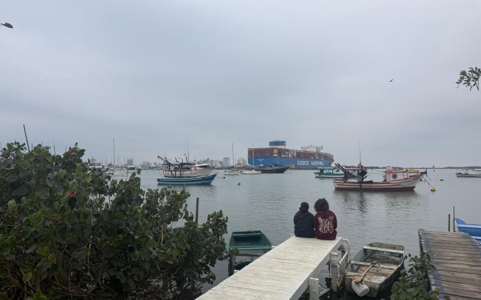 Temporais isolados e rajadas de vento não estão descartados (Foto: Amanda Moser)