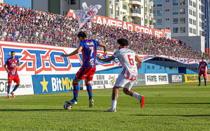 Marinheiro espera estádio lotado para sair na frente na segunda fase (Foto: Vica Bueno)