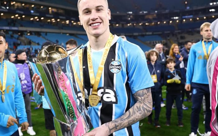 Igor conquistou a Recopa Gaúcha pelo Grêmio neste ano (Foto: Divulgação)