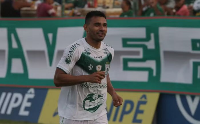 Diego Ceará marcou 13 gols em 32 jogos pelo Sousa (PB) em 2025 (Foto: Divulgação/Sousa)