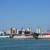 Ferry-boat inicia testes com bilhetagem eletrônica para pedestres em Itajaí