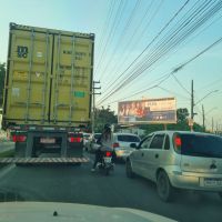 Trânsito tem lentidão do bairro Cordeiros ao centro de Itajaí