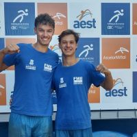 Dupla de BC fica com a prata no Interclubes de vôlei de praia