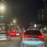 Principais ruas de Itajaí começam a congestionar