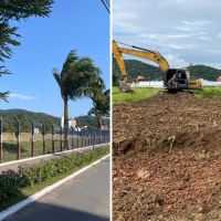 Prefeitura limpa terreno usado como “Cracolândia” na Contorno Sul