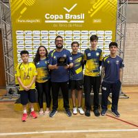 Tênis de Mesa de Itajaí fatura 10 medalhas na Copa Brasil