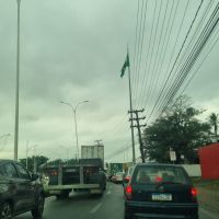 Tudo parado até o centro de Itajaí