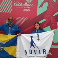 Paratleta de Itajaí é bronze no Circuito Paralímpico de Atletismo