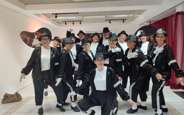 Alunos empataram na categoria Dança Coreográfica Livre - Conjunto com 9,53 (Foto: Arquivo pessoal)
