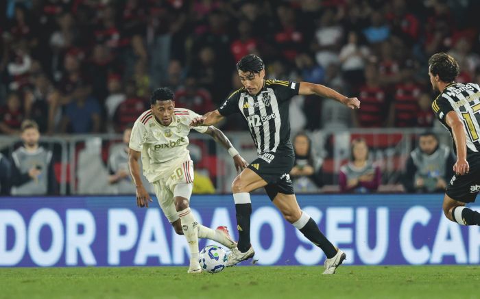 Atlético-MG venceu a partida de ida por 1 a 0 contra o Flamengo (Foto: Divulgação/Atlético-MG)